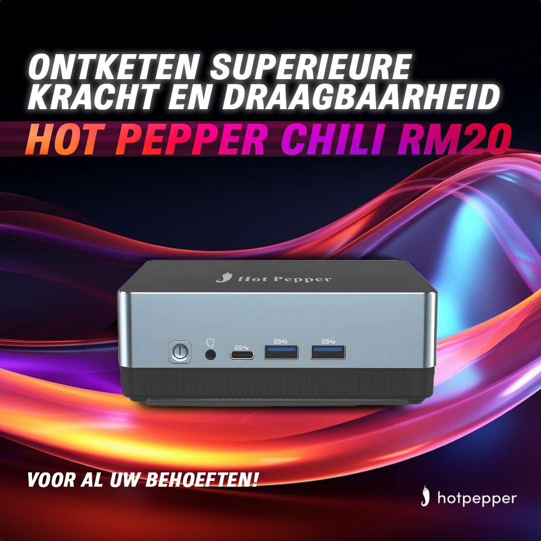 Hot Pepper Chili RM20+ 512 GB - 16 GB - 2.9 GHz