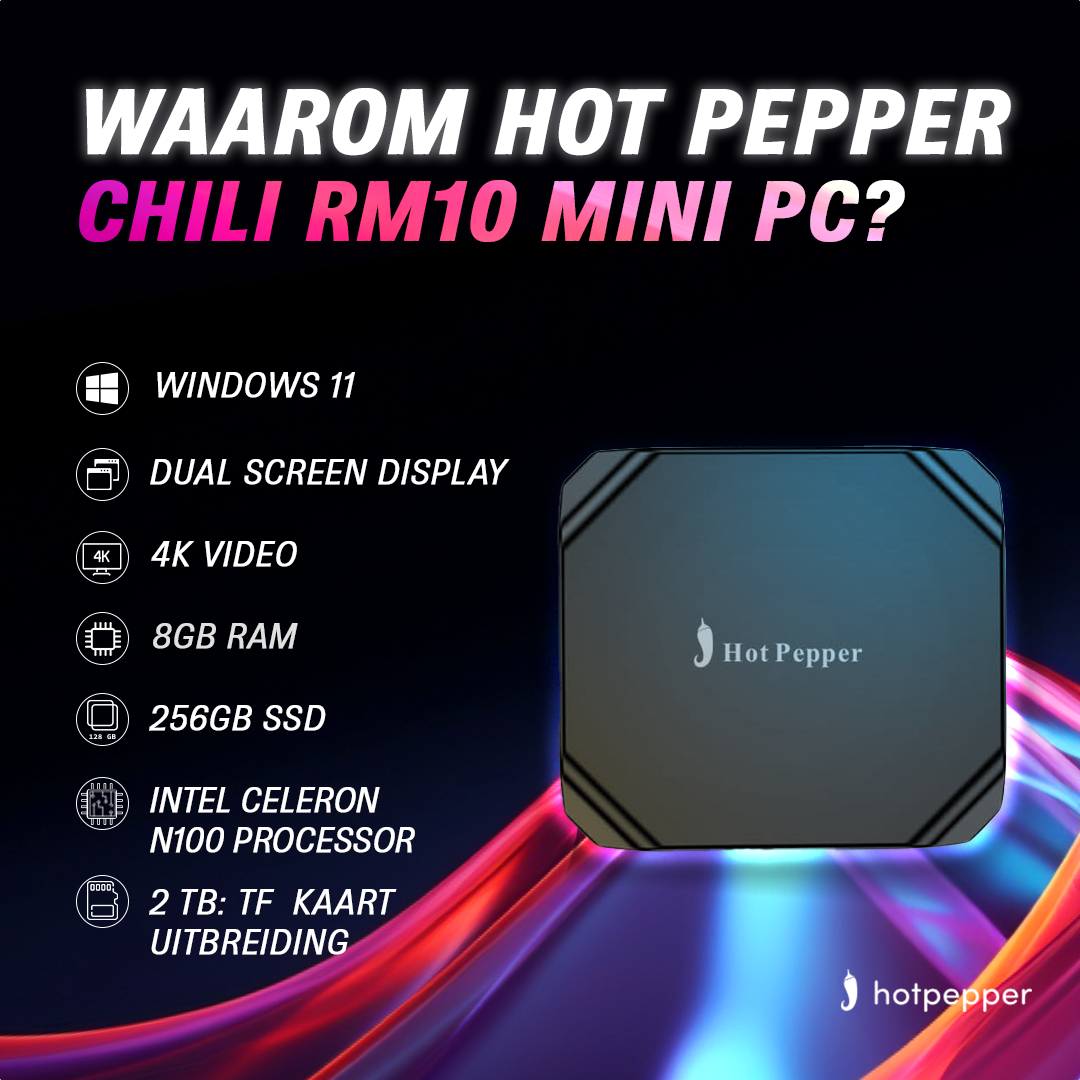 Hot Pepper Chili RM10 256 GB - 8 GB - 3.4 GHz