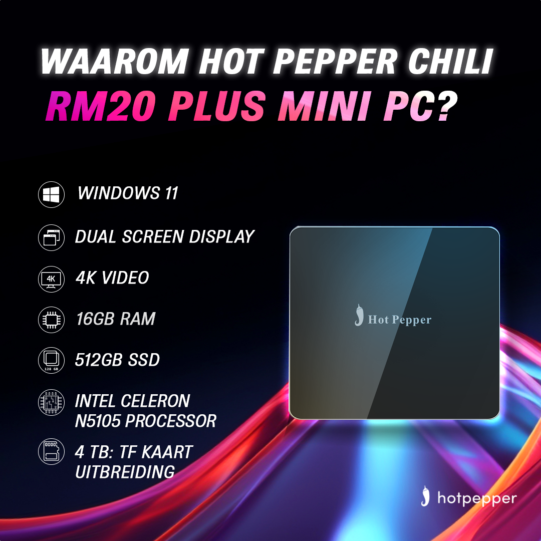 Hot Pepper Chili RM20+ 512 GB - 16 GB - 2.9 GHz