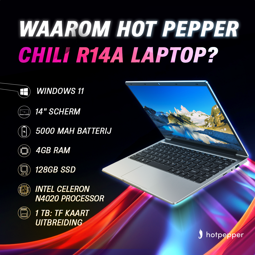 Hot Pepper Chili R14A Ultrabook
