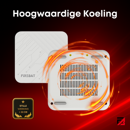 Firebat AM02 Mini PC - Windows 11 - Gaming PC - AMD Ryzen™ 5 7430U - 16 GB RAM - 512 GB SSD - Meerdere Schermen - 4K - 240Hz