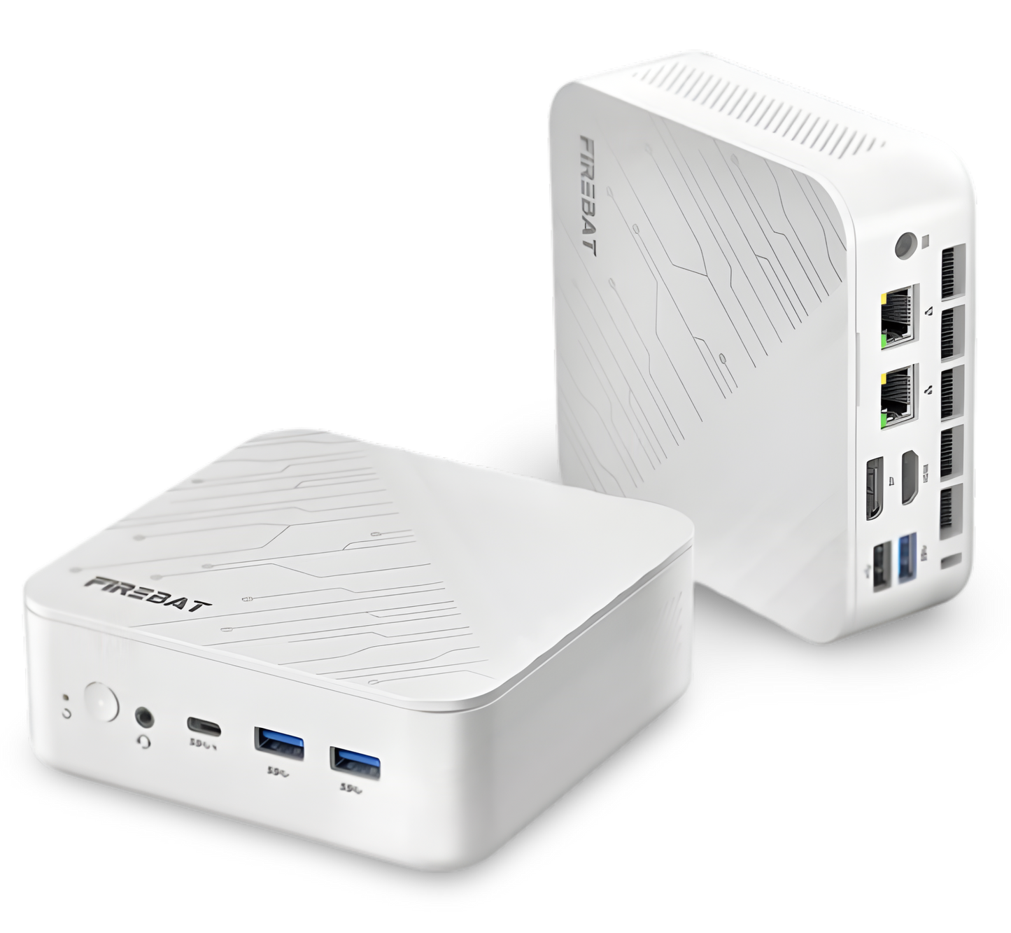 Firebat AM02 Mini PC - Windows 11 - Gaming PC - AMD Ryzen™ 5 7430U - 16 GB RAM - 512 GB SSD - Meerdere Schermen - 4K - 240Hz