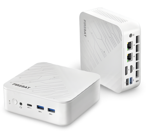 Firebat AM02 Mini PC - Windows 11 - Gaming PC - AMD Ryzen™ 5 7430U - 16 GB RAM - 512 GB SSD - Meerdere Schermen - 4K - 240Hz