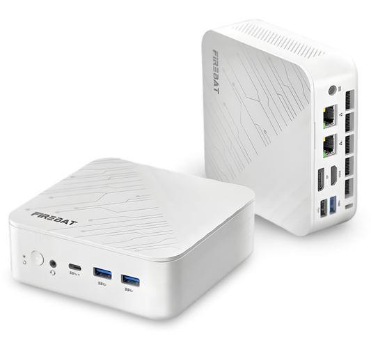 Firebat AM02 Mini PC - Windows 11 - Gaming PC - AMD Ryzen™ 5 7430U - 16 GB RAM - 512 GB SSD - Meerdere Schermen - 4K - 240Hz