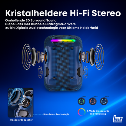 COOL'R Mini PC - Windows 11 - EXR1 Gaming PC - AMD Ryzen™ 7 8745HS - Octa-Core Processor - 32GB RAM - 1 TeraByte Opslag - SSD - Gaming - 4K - 120Hz - Dual Display